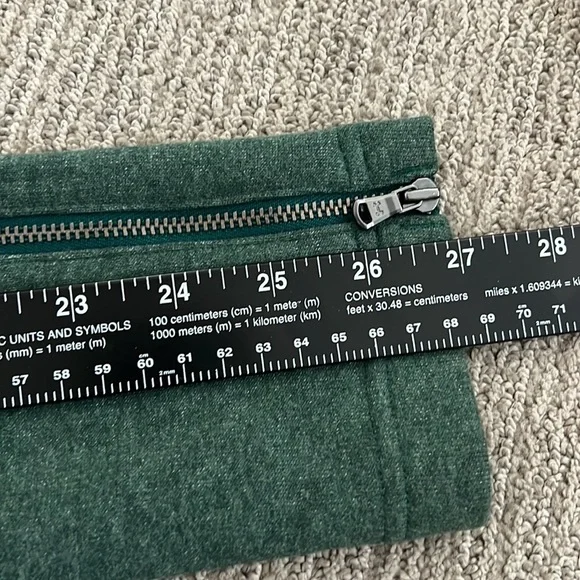 Under Armour green cotton women’s soft full zip moto jacket - Picture 11 of 11